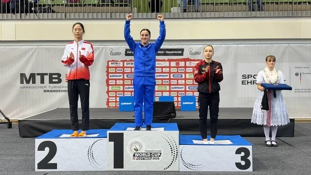 Azərbaycan gimnastı Dünya Kubokunun qalibi oldu - Foto
