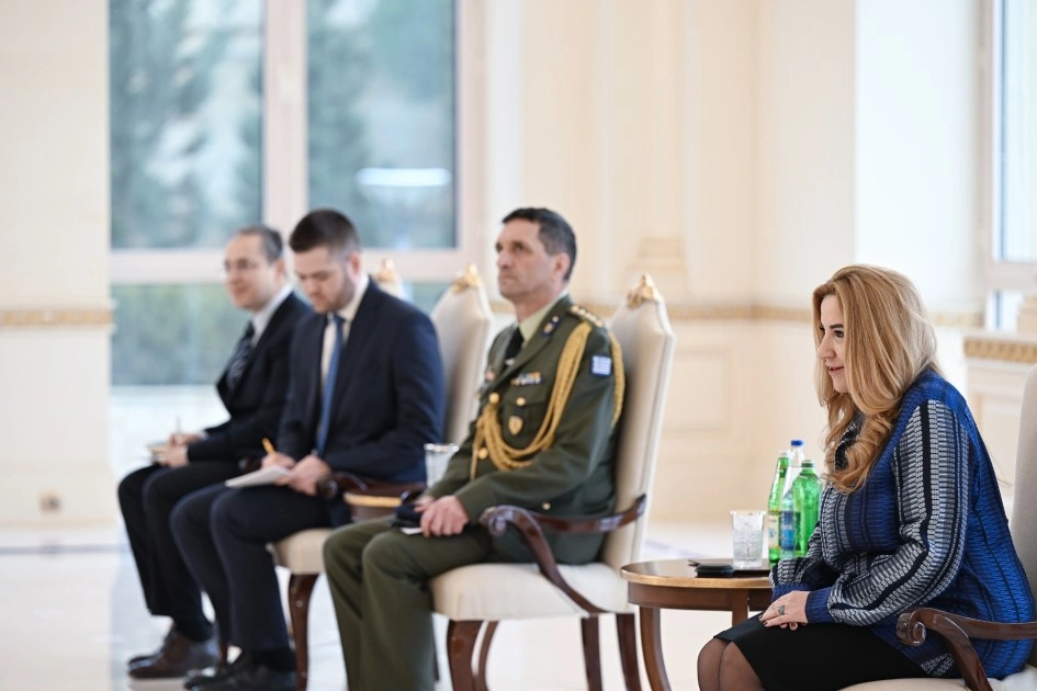 Prezident yeni səfirlərin etimadnamələrini qəbul etdi - YENİLƏNİB + FOTOLAR
