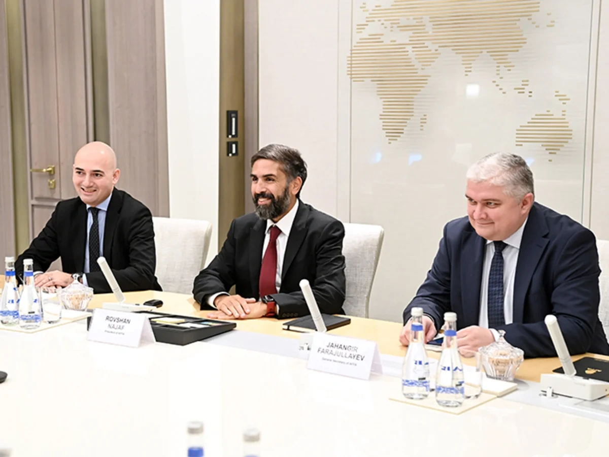 Rövşən Nəcəf Pakistan Futbol Federasiyasının prezidenti ilə görüşüb - FOTO