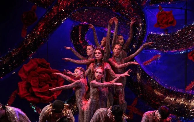 Akademik Musiqili Teatrda "Şahmaran" tamaşasının premyerası keçirilib - FOTO