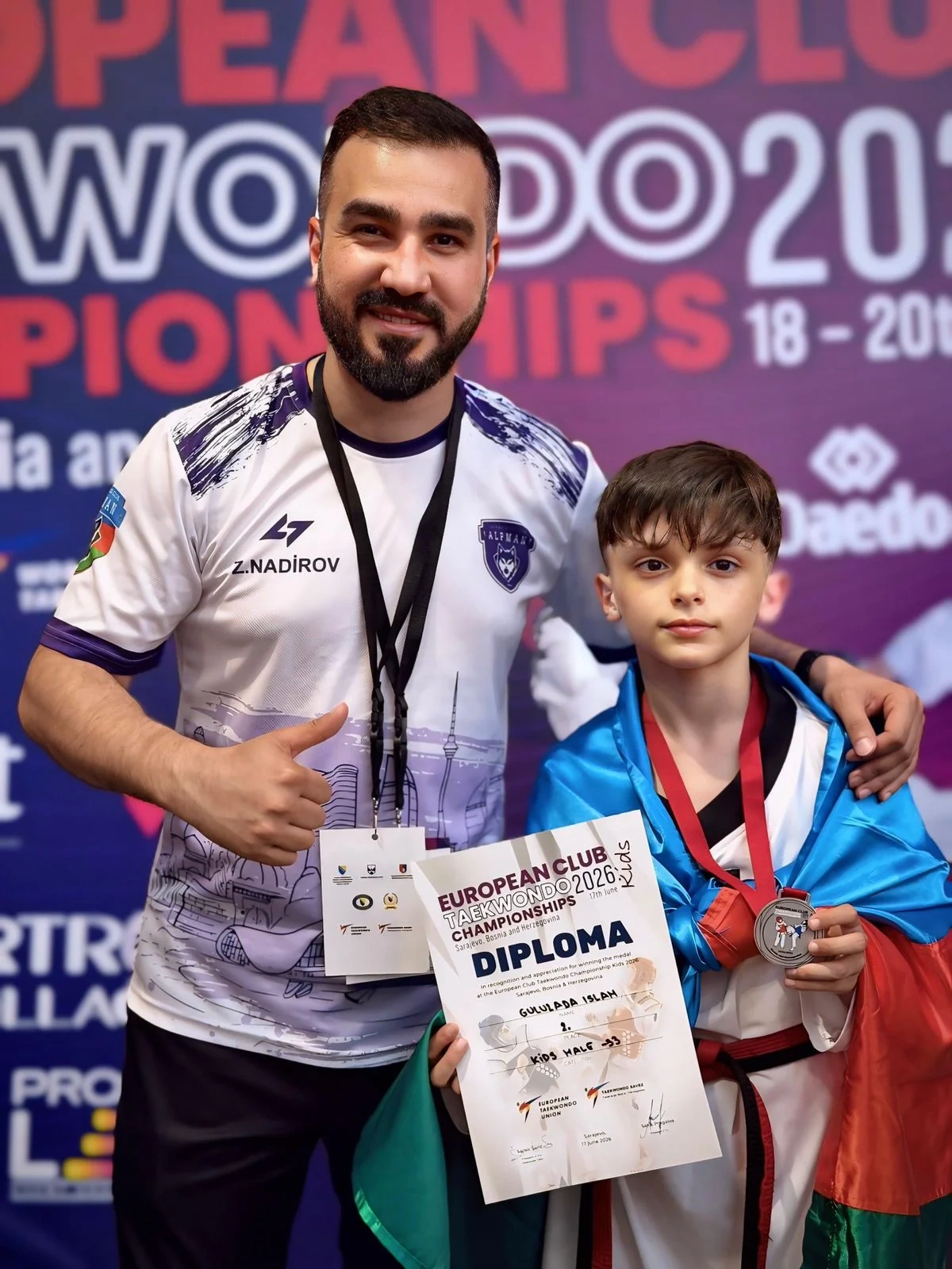Azərbaycan taekvondoçuları klublararası Avropa çempionatında 6 medal qazanıb - FOTO