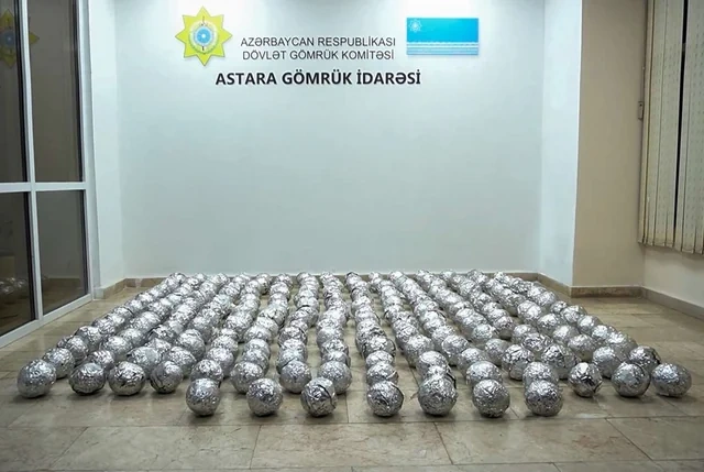 "Kahı" yükünün içərisindən 79 kq marixuana aşkarlandı - VİDEO