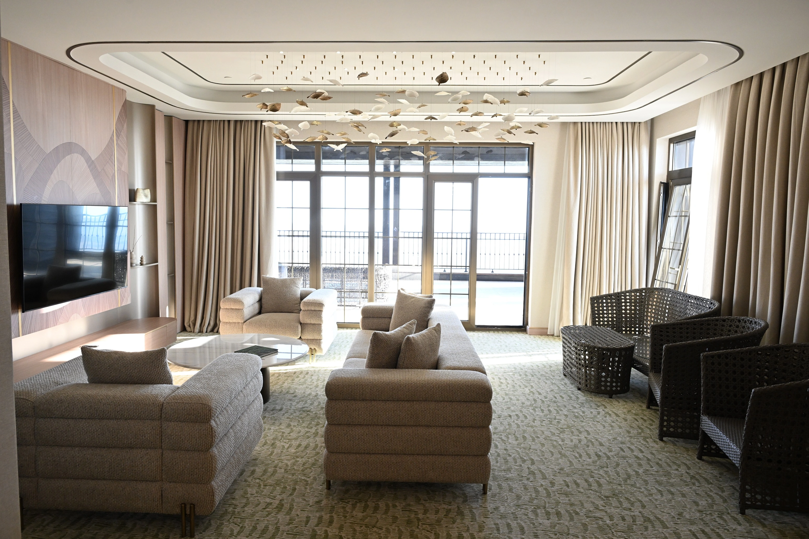 Prezident və xanımı “Meysari Grand Hotel & SPA” kompleksinin açılışında - FOTOLAR - YENİLƏNİB