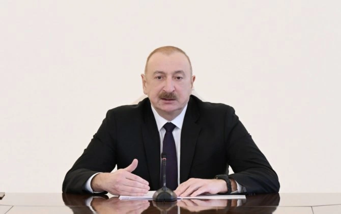 Azərbaycan Prezidenti: Bu ilin yanvar ayında qeyri-neft sənayemiz təqribən 8 faiz artmışdır