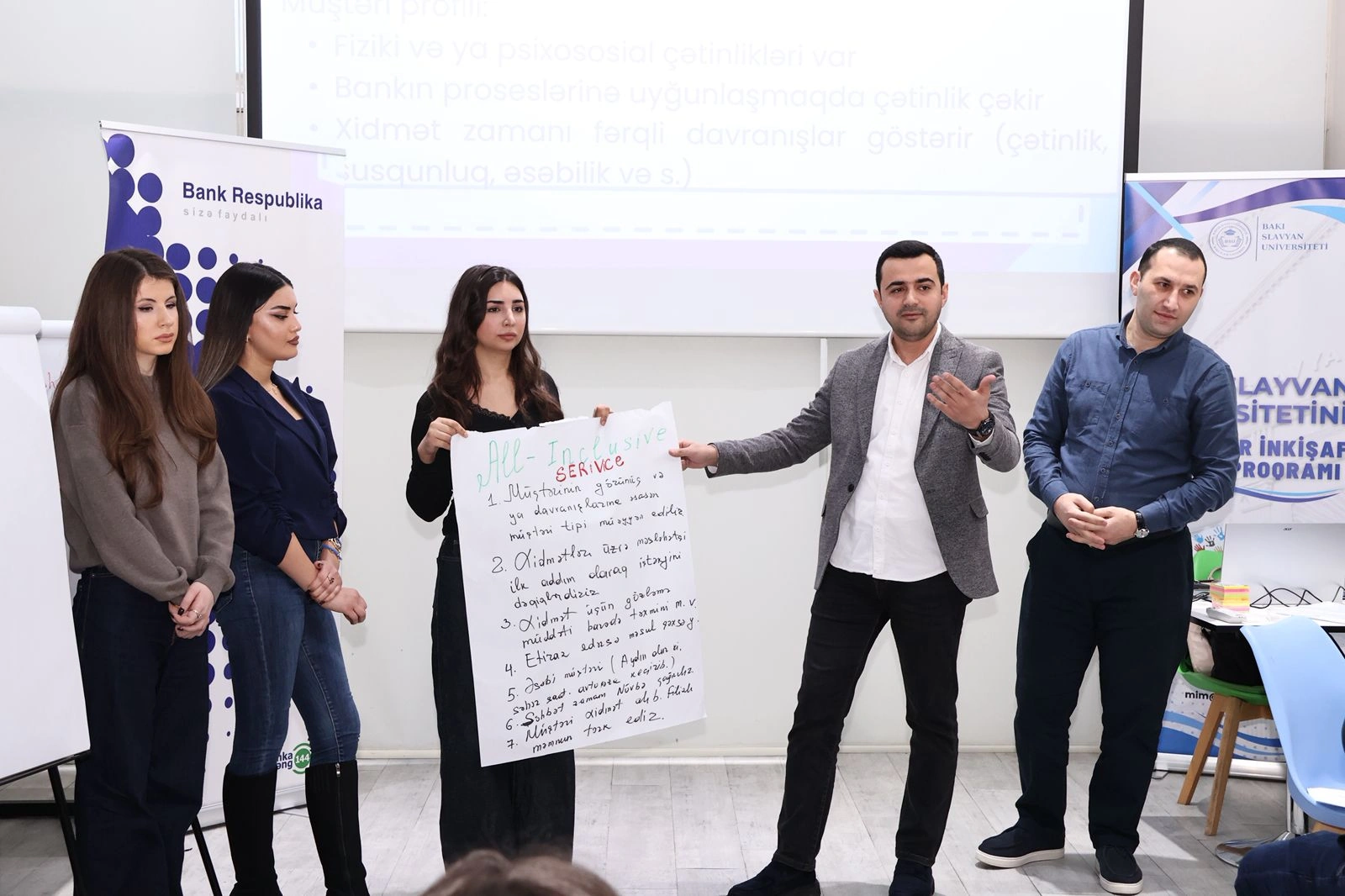 BSU-da “İnklüziv bankçılıq” mövzusunda peşəkar inkişaf təlimi keçirilib - FOTO