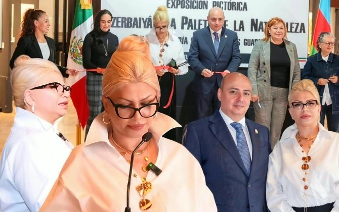 Azərbaycan qadını dünyada iz qoyur - Mehriban Alışovanın Meksikada sərgisi baş tutdu - FOTOLAR