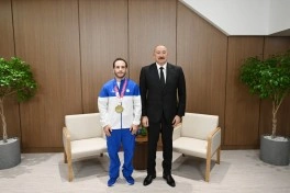 İlham Əliyev cüdo üzrə dünya çempionatının açılış mərasimini izləyib - YENİLƏNİB - FOTO