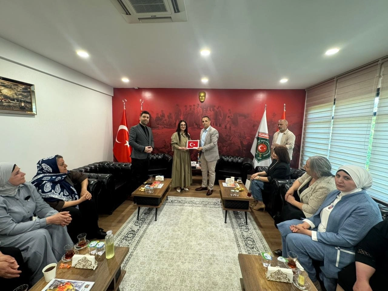 Şəhid ailələri Çanaqqala şəhərini ziyarət ediblər - FOTOLAR