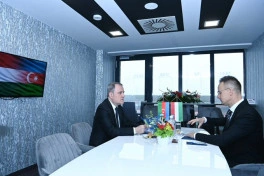 Budapeştdə Azərbaycan və Macarıstan XİN rəhbərlərinin görüşü keçirilir - FOTO