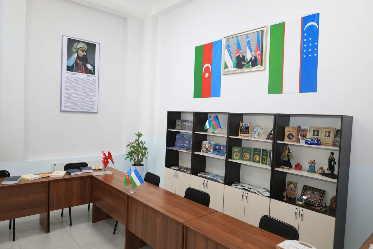 Daşkənd Oriental Universitetində Xaqani Şirvani auditoriyası açıldı - FOTO