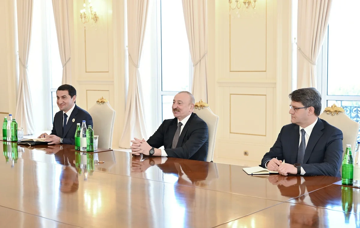 İlham Əliyev Slovakiya baş nazirinin müavinini qəbul etdi - FOTO