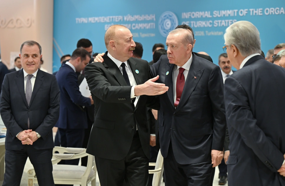 İlham Əliyev Türküstanda TDT-nin qeyri-rəsmi Zirvə görüşündə iştirak edib - FOTO - YENİLƏNİB