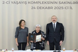 Prezident İlham Əliyev Ağdamda 2-ci yaşayış kompleksinin açılışında iştirak edib - YENİLƏNİB - FOTO