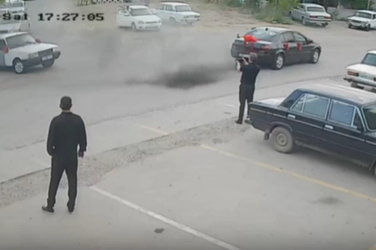Toy karvanında "avtoşluq" edənləri polis saxladı - ANBAAN VİDEO