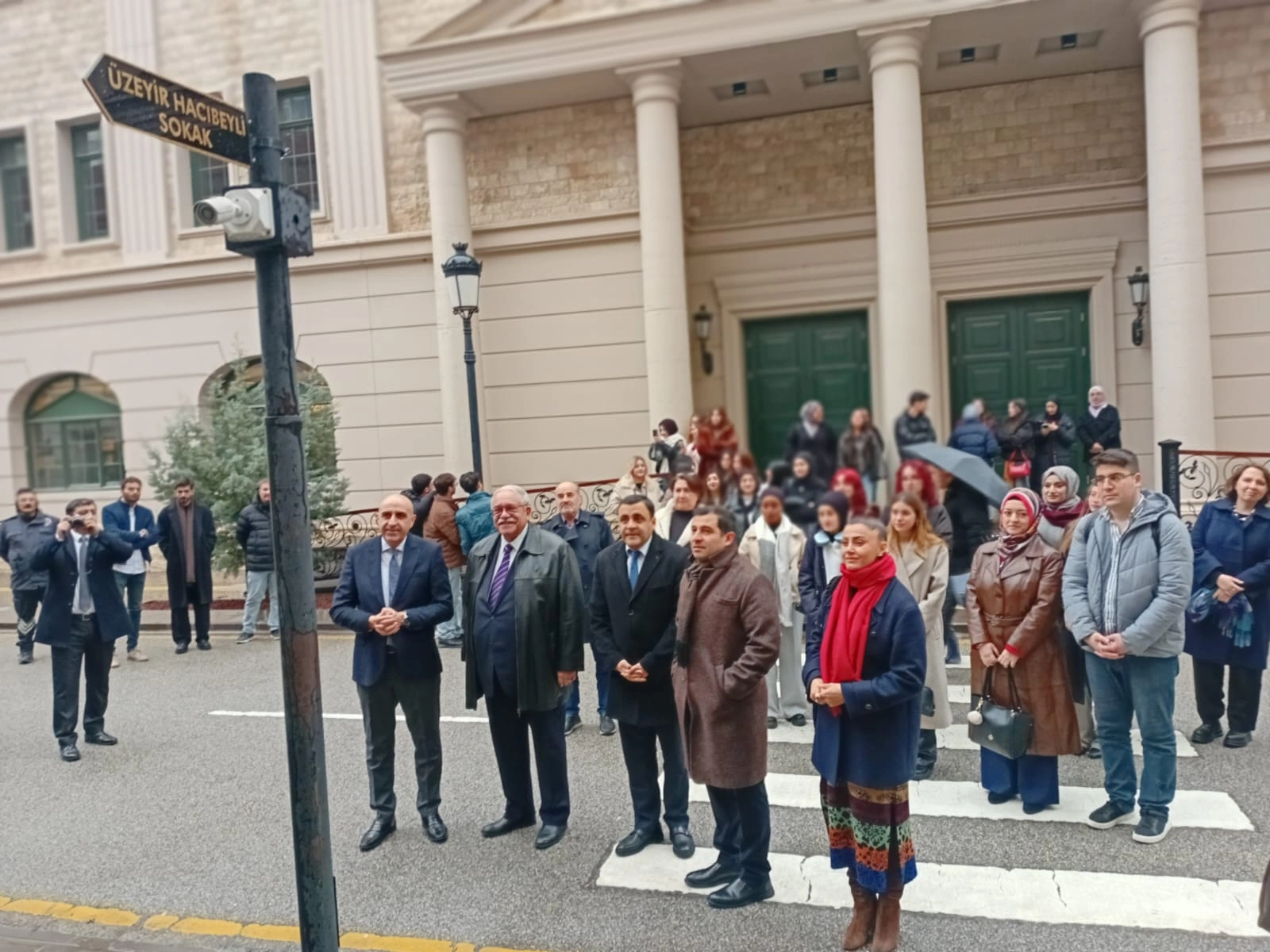 Ankarada Üzeyir Hacıbəylinin adını daşıyan küçənin açılışı baş tutdu - FOTO