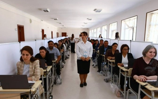 Naxçıvanda sertifikatlaşdırmanın ikinci dövriyyəsi üzrə imtahanlar yekunlaşıb - FOTO