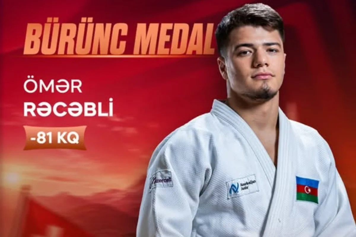 Ömər Rəcəbli Lozannada bürünc medal qazanıb