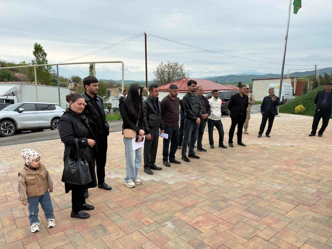 Növbəti köç karvanı Xanoba kəndinə çatdı - FOTOLAR