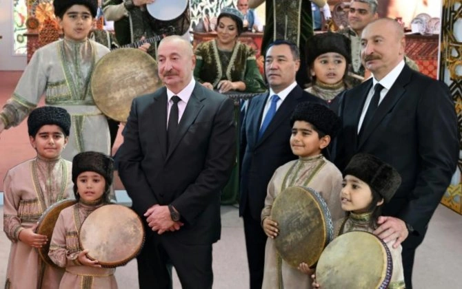 Prezidentə “sizi çox istəyirəm” deyən balaca xanəndələr Babək Niftəliyevin övladları imiş+ÖZƏL+FOTOLAR