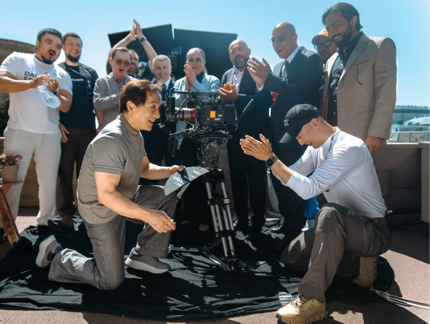 “Tanrının Zirehi: Ultimatum” filminin Azərbaycanda çəkilişləri davam edir - FOTO