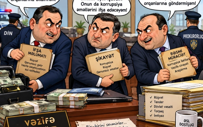 “Bir-birini sevməyən məmur və sahibkarlar rəqiblərini korrupsiyada ifşa etməyə həvəslənə bilərlər...”