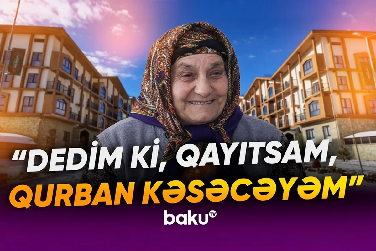 Doğma yurda qayıdan Kəlbəcər sakini: "Ən böyük xəyalım evimi görmək idi" - VİDEO