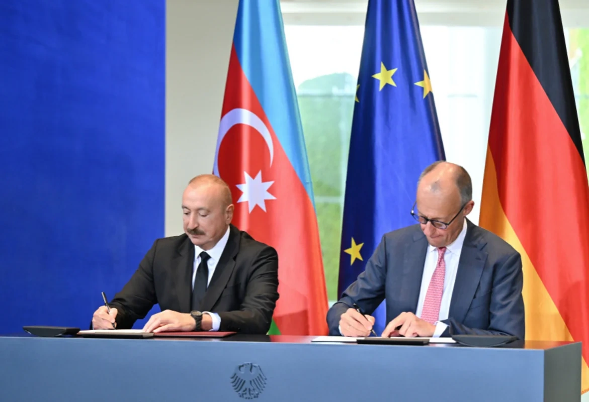 Azərbaycan ilə Almaniya arasında Birgə Bəyannamə imzalanıb
