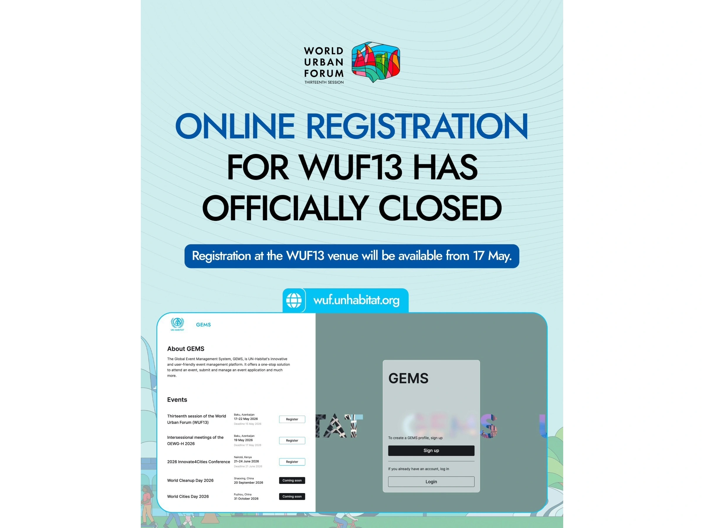 WUF13 üçün onlayn qeydiyyat başa çatıb - FOTO