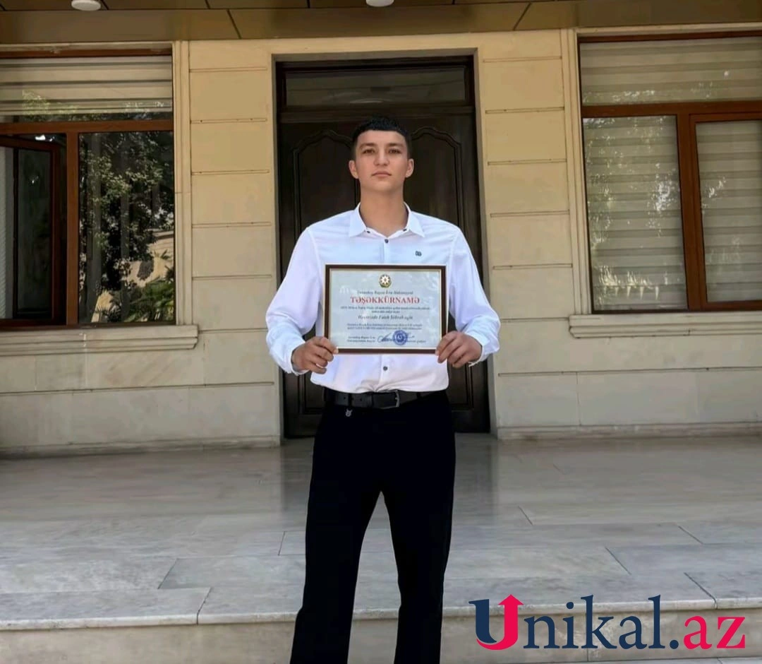 Vətən Müharibəsi Qəhrəmanının qardaşı oğlu yüksək bal topladı - FOTO