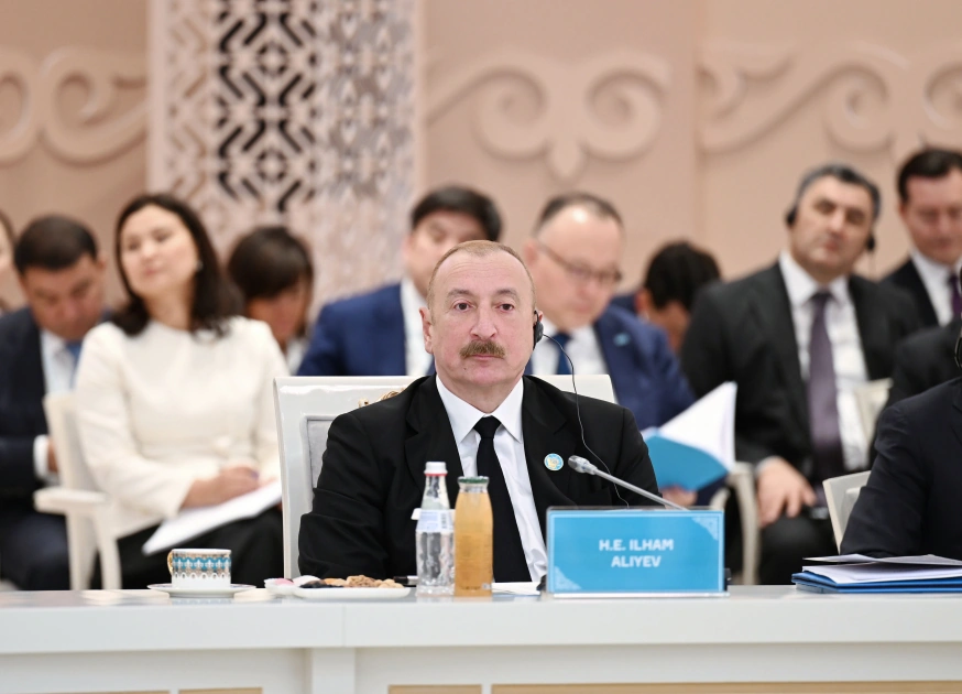 İlham Əliyev Türküstanda TDT-nin qeyri-rəsmi Zirvə görüşündə iştirak edib - FOTO - YENİLƏNİB
