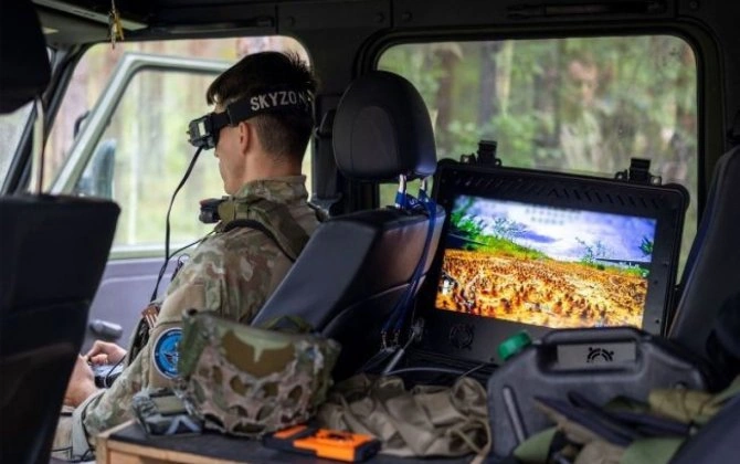 Ukraynalı dron mütəxəssisləri Latviyada NATO hərbçilərinə təlim keçib