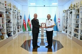 Azərbaycan ilə Türkiyə arasında hərbi təhsil sahəsində əməkdaşlıq müzakirə edilib - FOTO