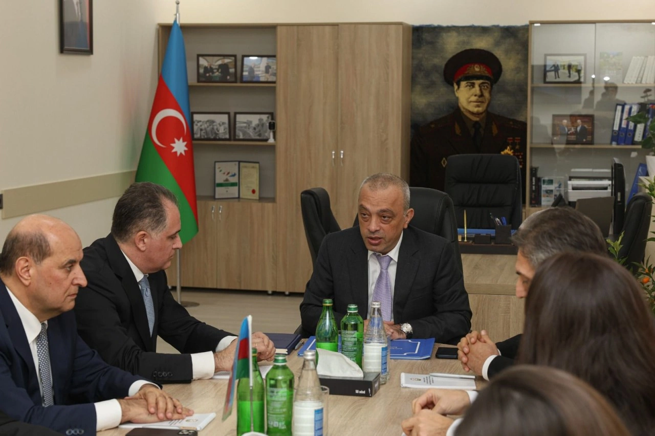 Agentlik sədri Lənkəran-Astara regional bölməsinin yeni binası ilə tanış olub - FOTOLAR