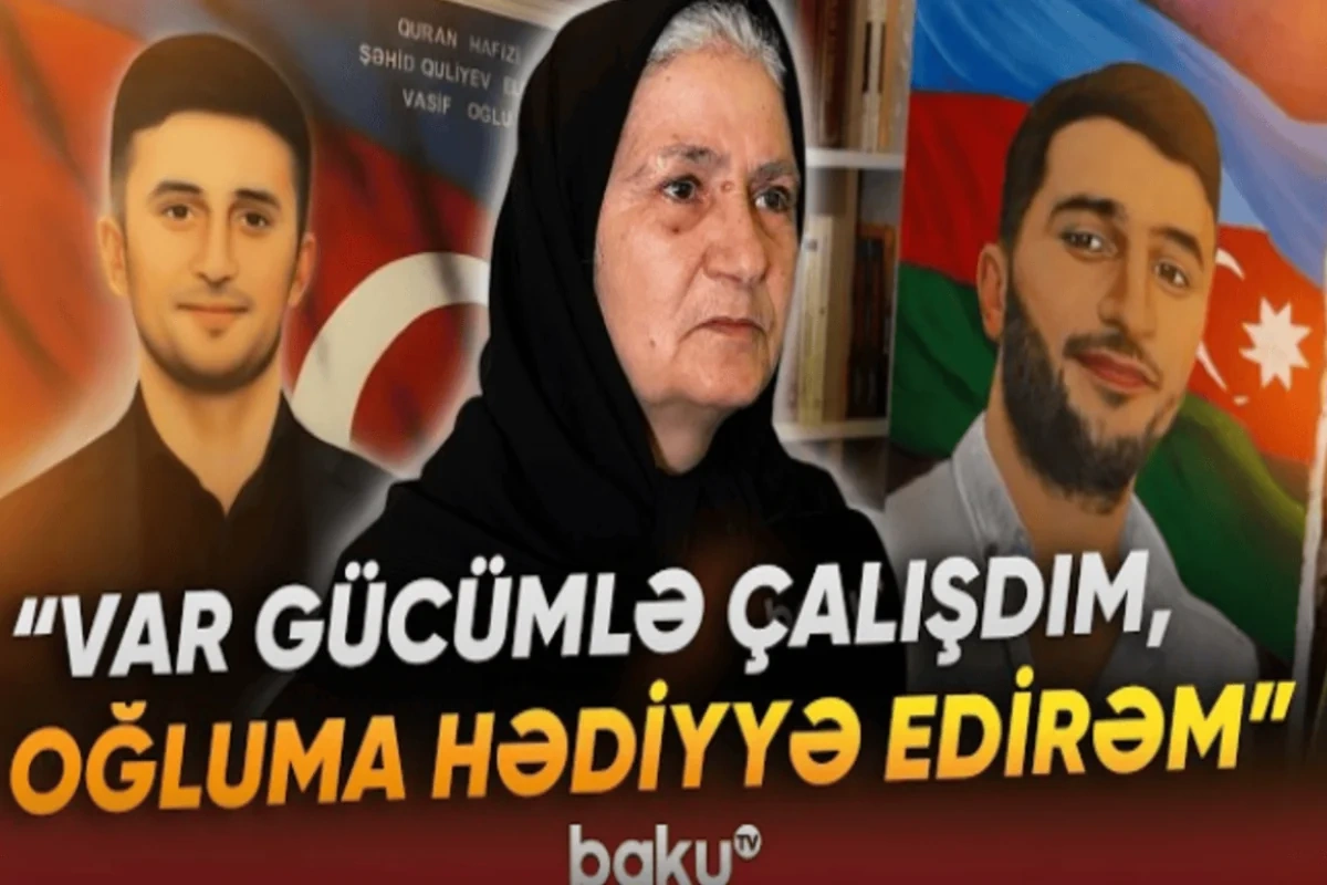 Tarix müəllimi ola bilməsə də, tarix yazdı: Şəhid anasının əzmi və uğuru - VİDEO