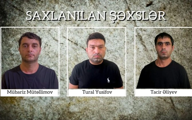 Şirvanda 34 min manatlıq naqil oğurlayan üç nəfər saxlanıldı