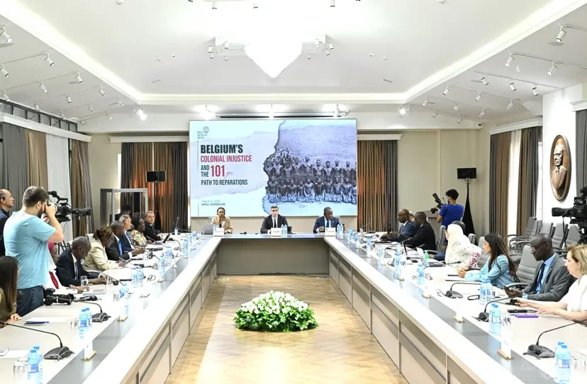 Bakıda Belçika müstəmləkəçiliyinə həsr olunan beynəlxalq konfrans keçirilir - FOTO