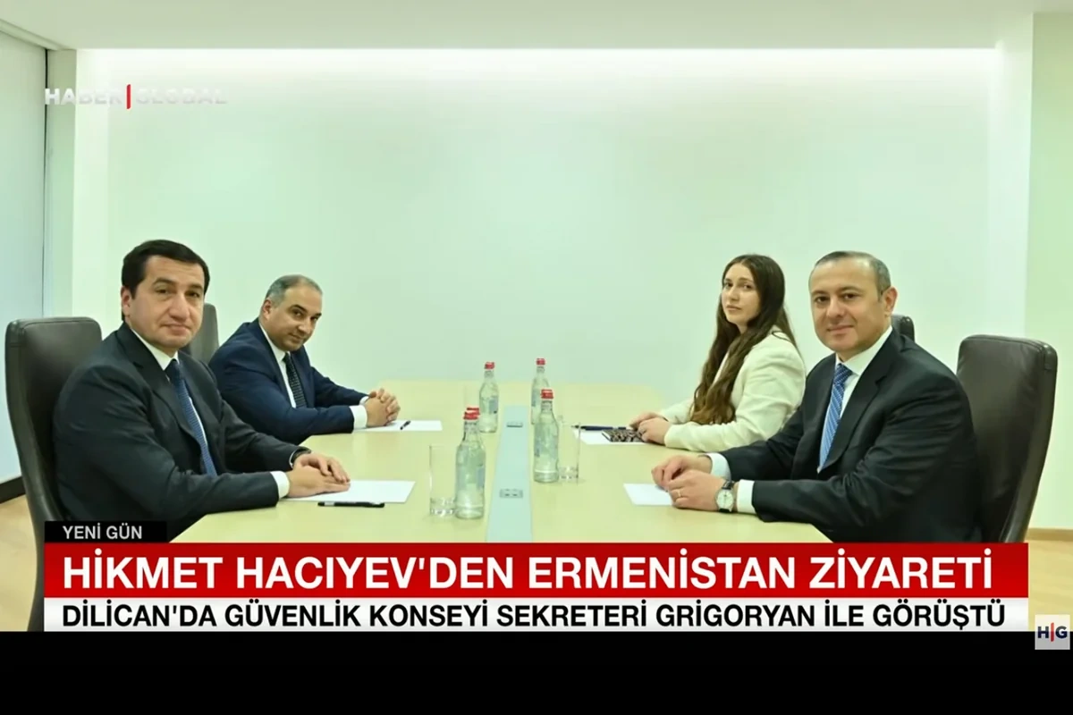 "Haber Global: Hikmət Hacıyevin Dilican səfərində sülh gündəliyində duran vacib məsələlər müzakirə edildi - VİDEO
