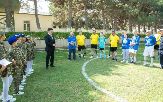 Ahıllarla müharibə ilə əlaqədar əlilliyi olan şəxslər arasında futbol yarışı keçirildi - FOTO