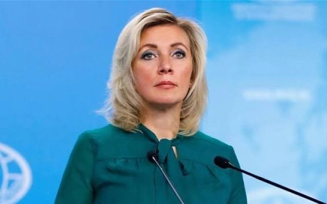 Zaxarova: Rusiya İrəvan–Bakı dialoqunda irəliləyiş görür