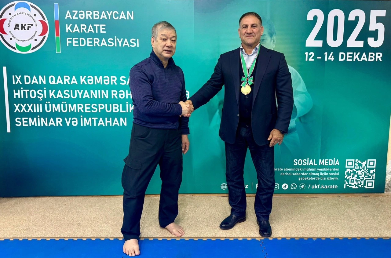 Ülvi Quliyev xüsusi medalla təltif olundu - FOTOLAR