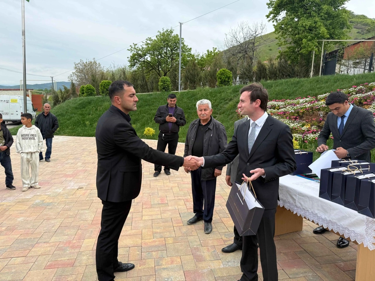Növbəti köç karvanı Xanoba kəndinə çatdı - FOTOLAR