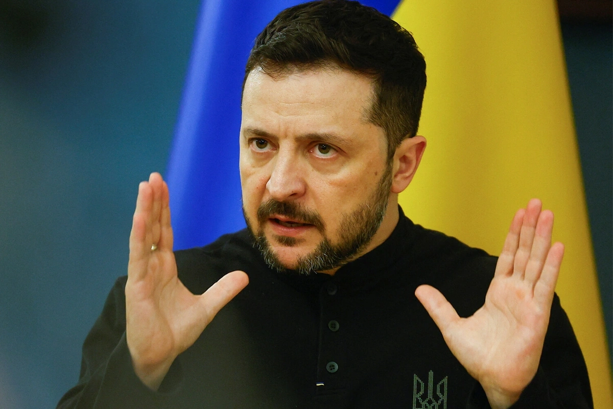 Zelenski Trampın sülh planı üzrə referendum üçün şərt qoydu