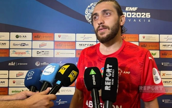 Azərbaycan millisinin futbolçusu Rəvan Kərimov: "Hər oyuna qələbə üçün çıxırıq"