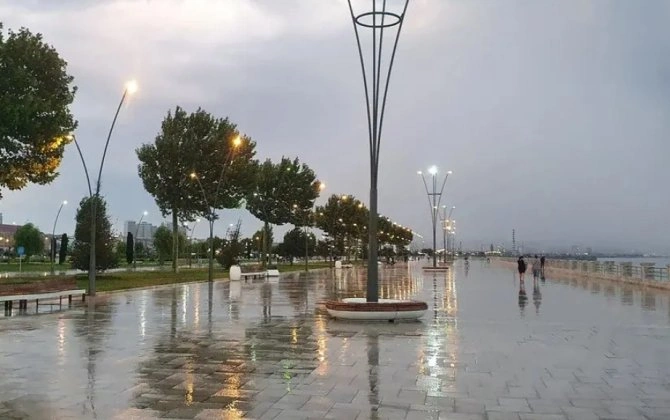 Bakıya düşən yağıntı aylıq normadan 6 dəfə çox OLUB - FAKTİKİ HAVA