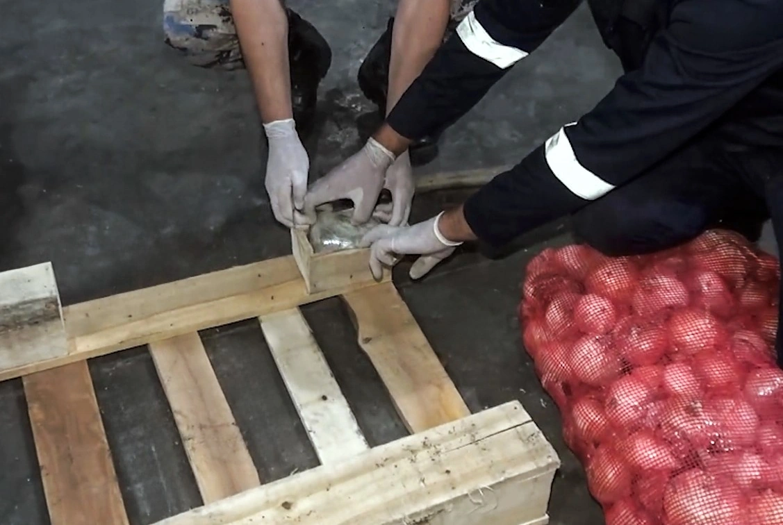 İrandan Rusiyaya aparılan marixuana Azərbaycanda saxlanıldı - VİDEO