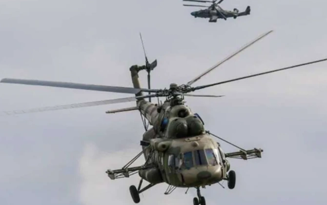 Hərbi helikopter qəzaya uğradı - Bütün heyət həlak oldu