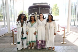 Leyla Əliyeva Əddis-Əbəbədə bir sıra sosial və mədəni obyektlərlə tanış olub - FOTO
