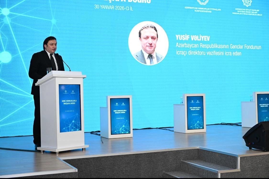 "Gənc həmkarlarla inkişafa doğru" adlı tədbir keçirilib - FOTOLAR