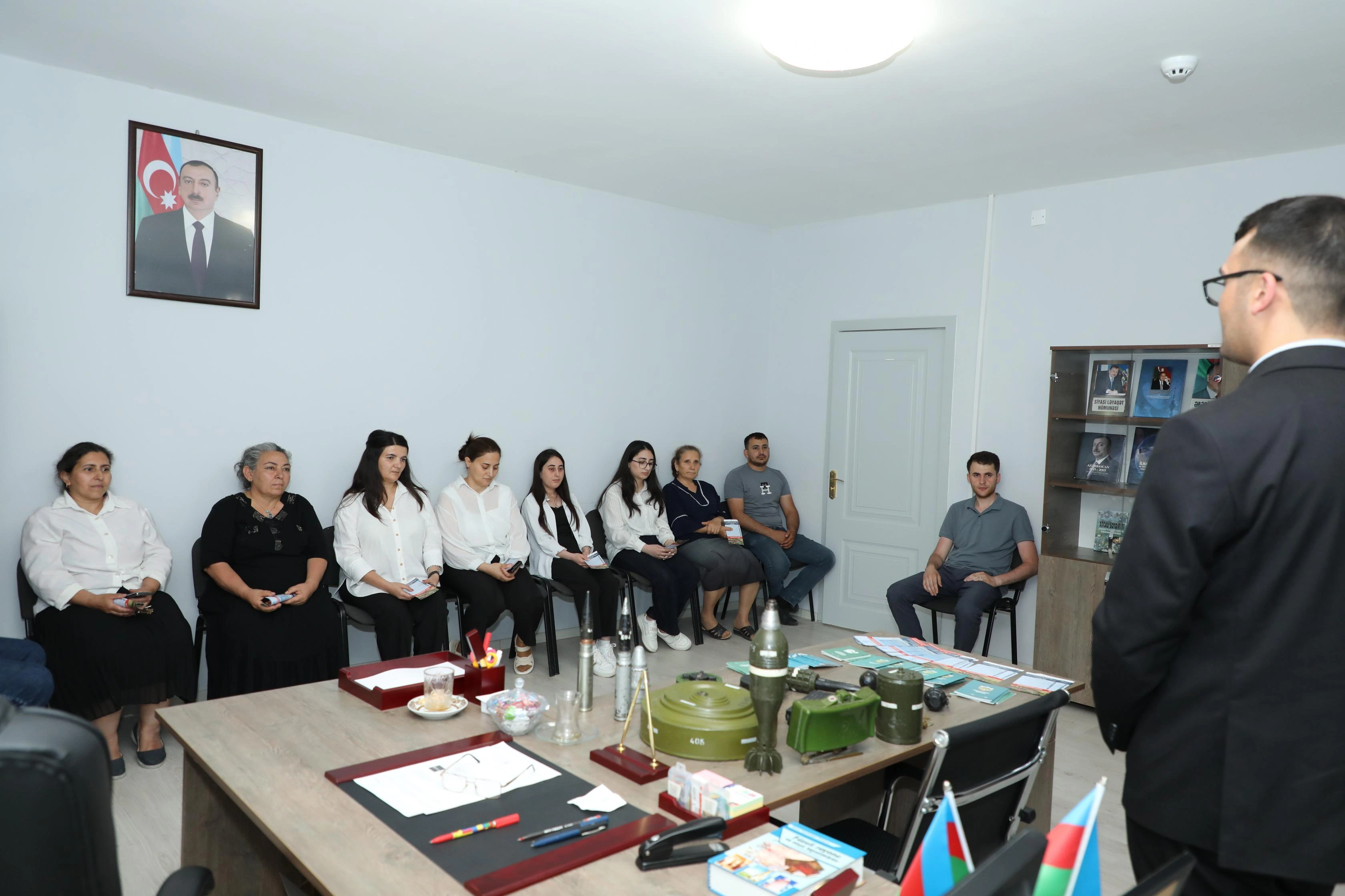 Azad edilmiş ərazilərdə daha 47 müəssisədə əməyin mühafizəsi ilə bağlı maarifləndirmə tədbirləri keçirilib - FOTO