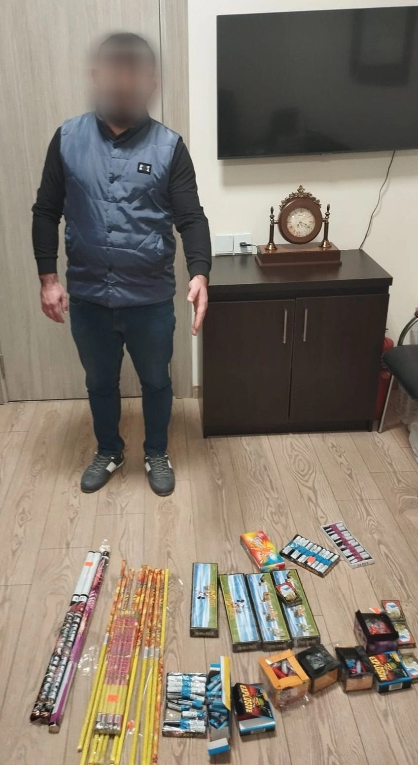 Abşeronda partlayıcı satanlar saxlanıldı - FOTO